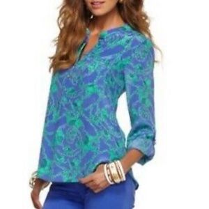 Lilly Pulitzer silk shirt